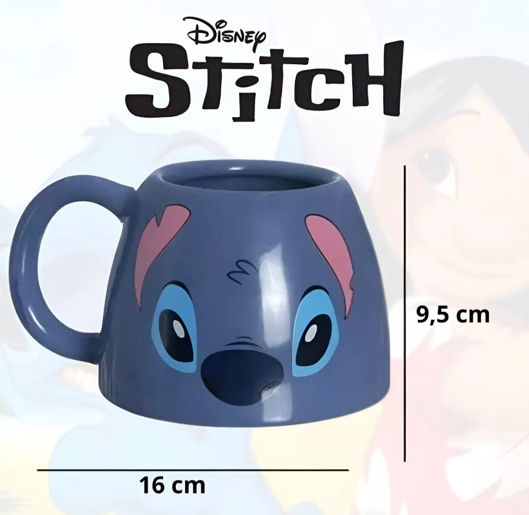 Caneca Stitch Ornamental - 450ml