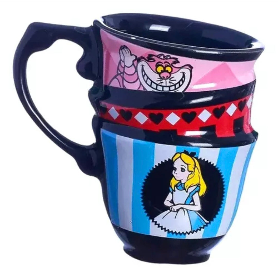 Caneca Xícaras 250ml - Alice no País das Maravilhas