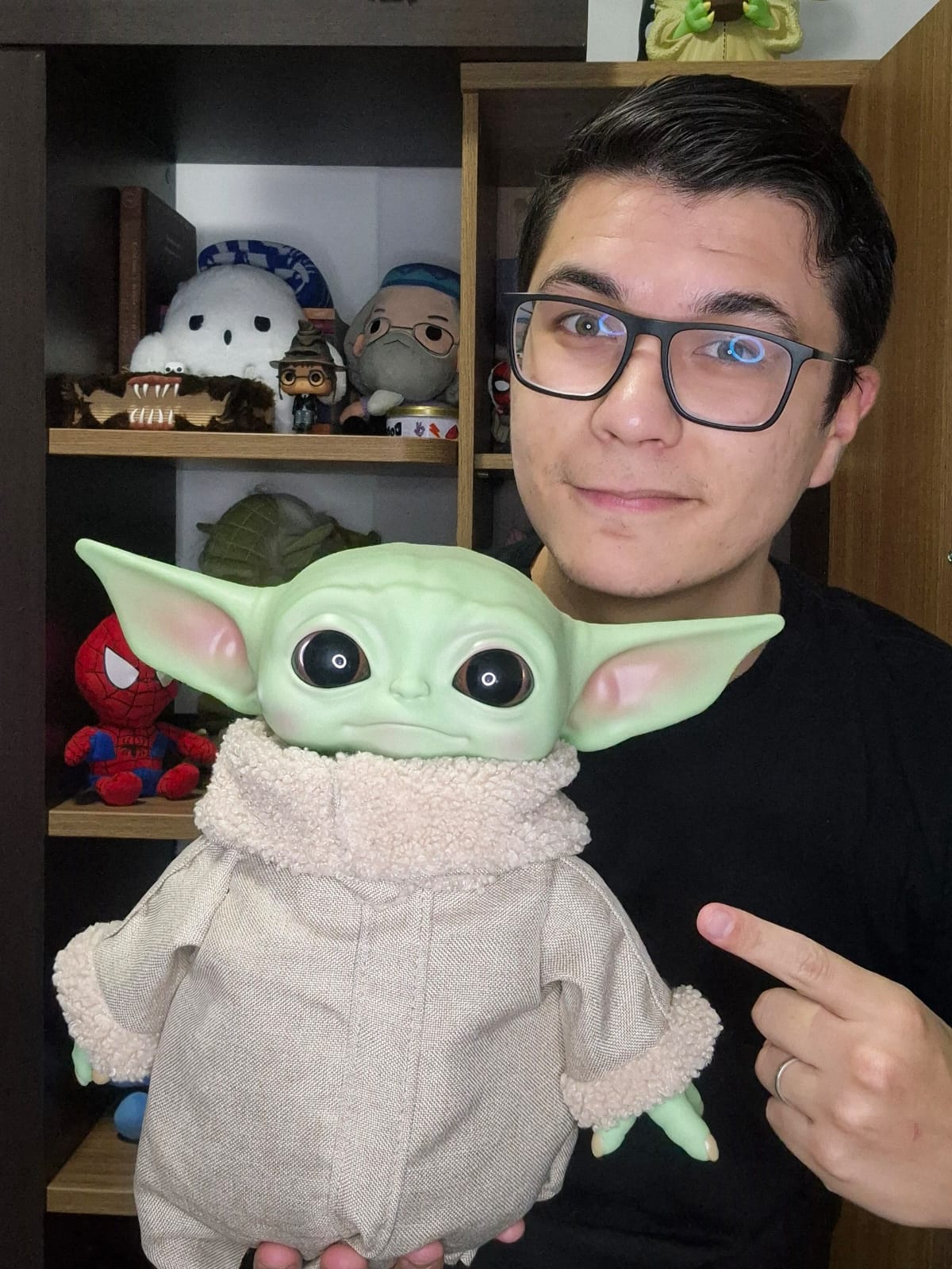 Pelúcia Baby Yoda/Grogu - Star Wars O Mandaloriano