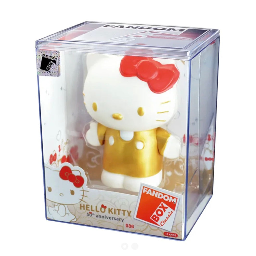 Hello Kitty Dourada - Turma da Hello Kitty - Colecionável
