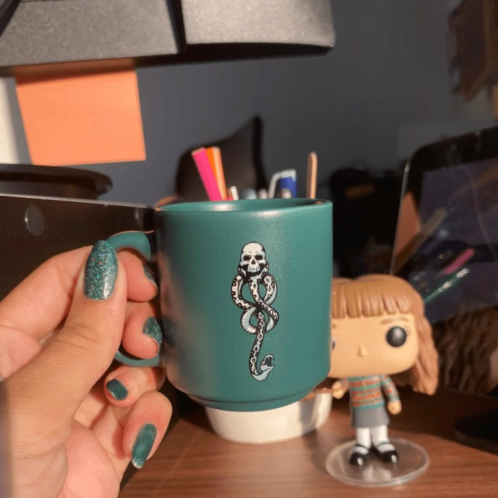 Caneca Mini Dark Mark - Harry Potter - Cerâmica 100ml