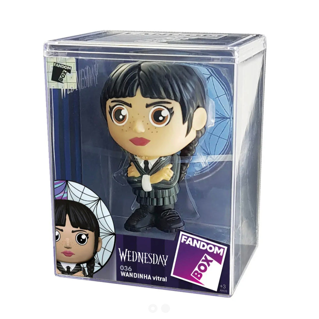 Wandinha com Vitral - A Família Addams - Boneca Colecionável