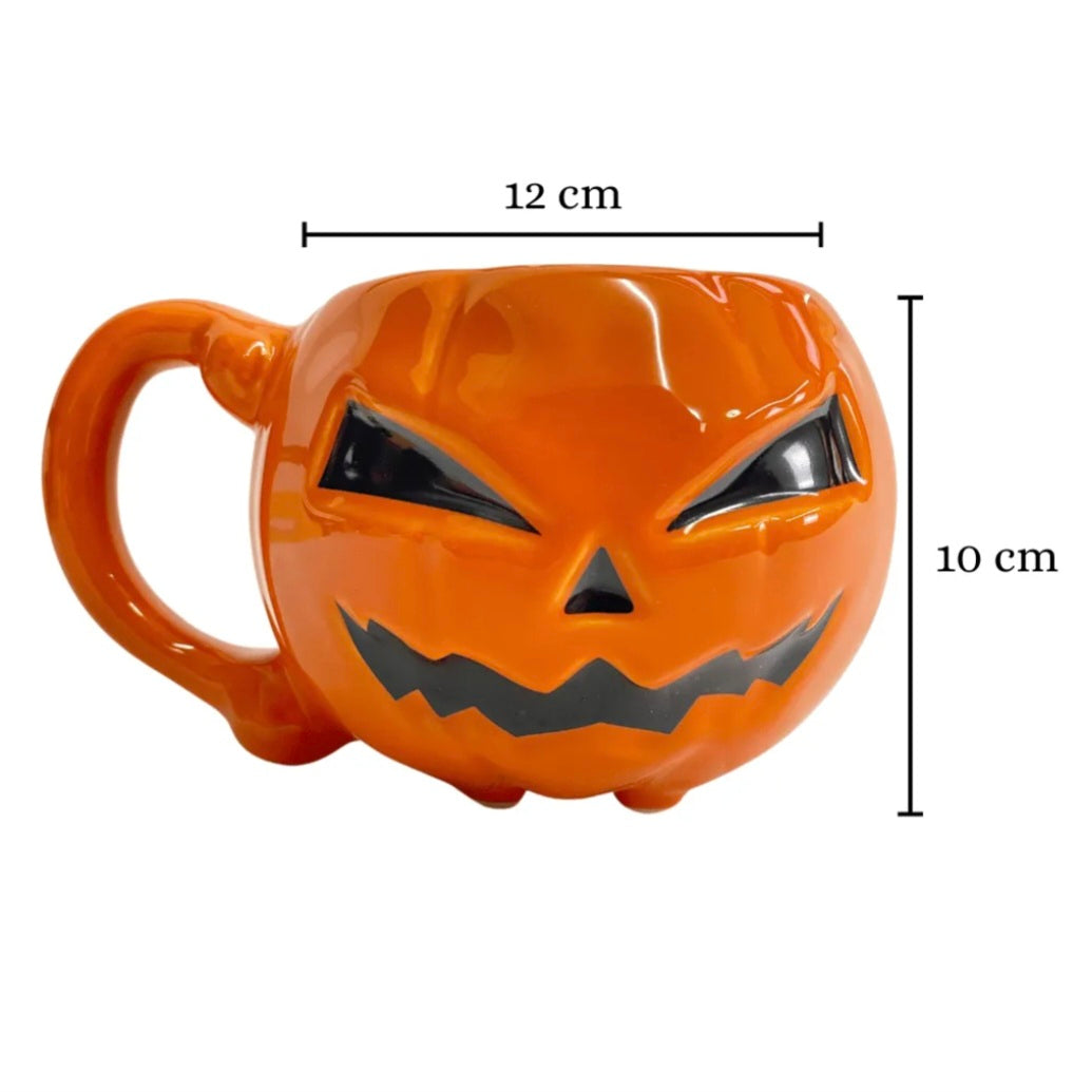 Caneca 3D Abóbora - Halloween 500ml