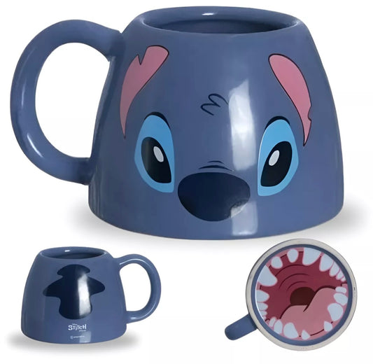 Caneca Stitch Ornamental - 450ml