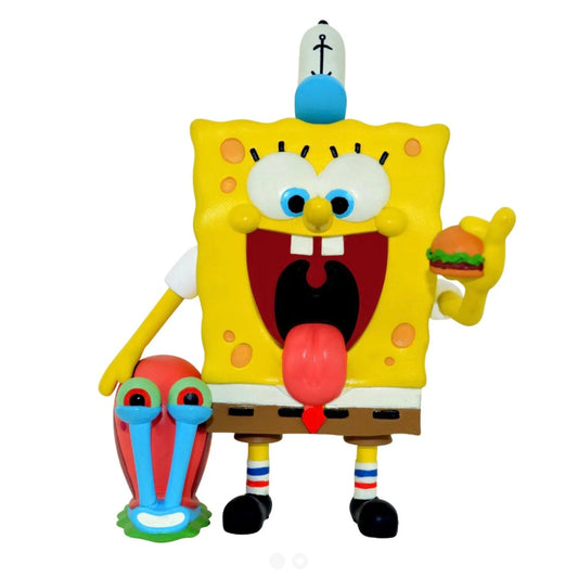 Bob Esponja (com o Gary) - Boneco Colecionável