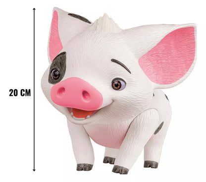 Moana - Kit 2 bonecos - Porquinho Pua e Galo Hei Hei